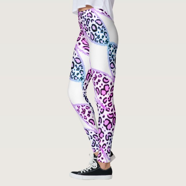 Leggings de leopardo en rosa (Links)