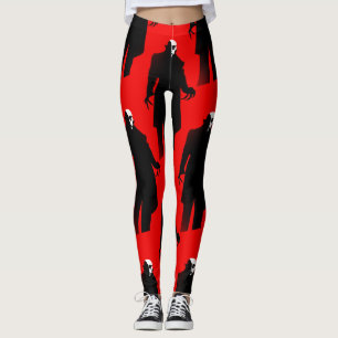 leggings de l'halloween nosferatu