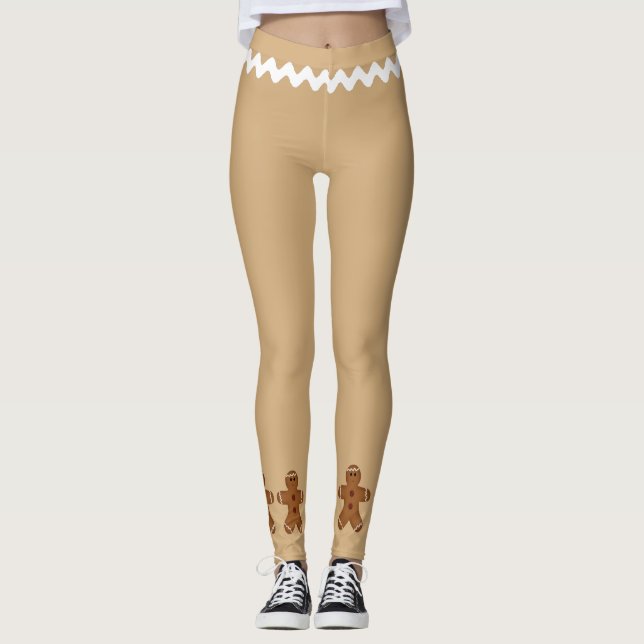 Leggings de l'homme de pain d'épices (Devant)