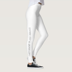 Leggings de liste de cheveux