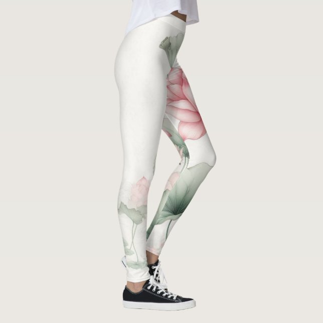 Leggings de Lotus Serenity Blossoming (Droite)