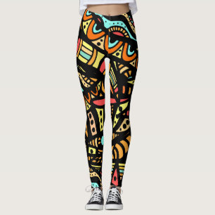 Leggings de mode pop Abstraite
