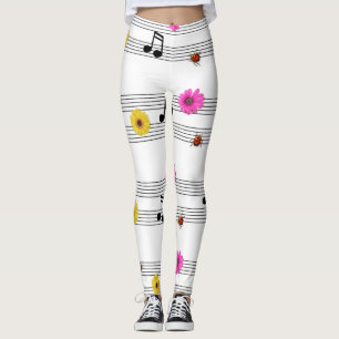 Leggings de Music Notes