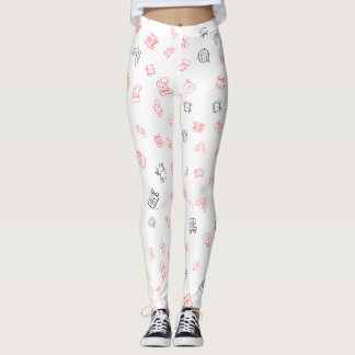Leggings de Noël imprimés partout