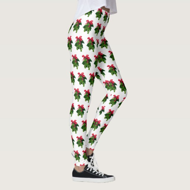 Leggings de Noël Mistletoe (Droite)