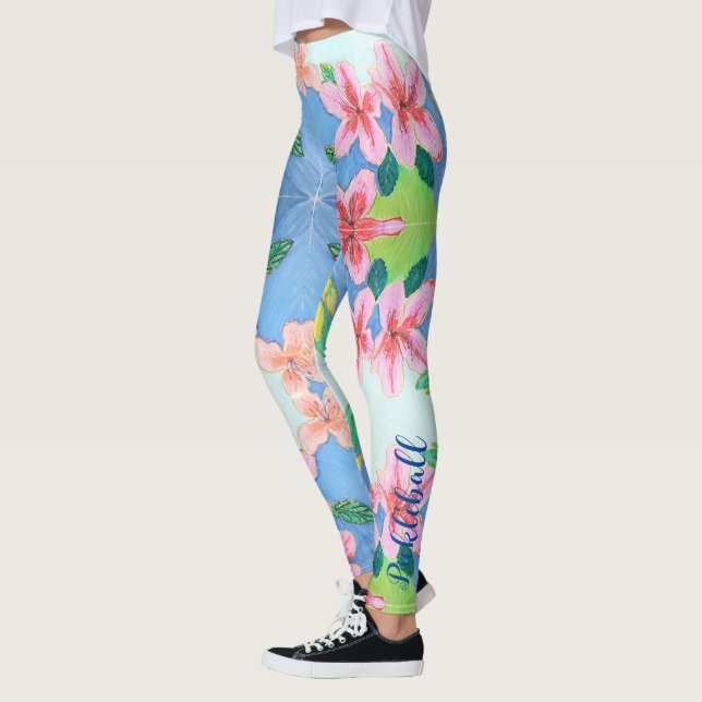 Leggings de Pickleball par Ariella & Lily Designs (Gauche)