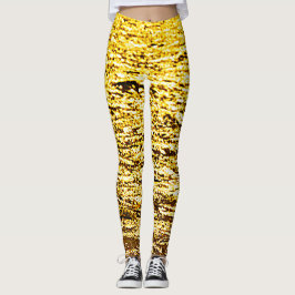 Leggings de Pyrite d'or Fools