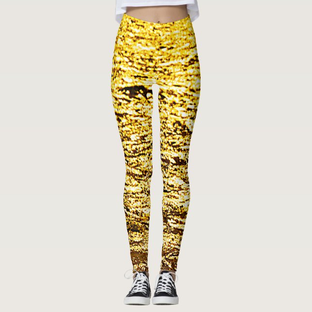 Leggings de Pyrite d'or Fools (Devant)