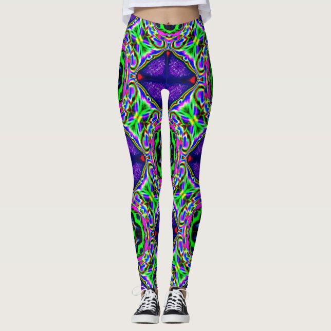 leggings de rêve violet (Devant)