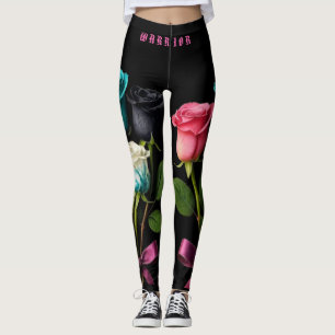 Leggings de sensibilisation au cancer de style gue