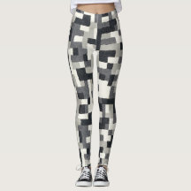 Leggings de style Camouflage Maze