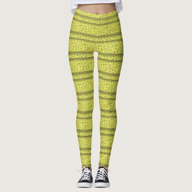 Leggings de tournesol (Devant)