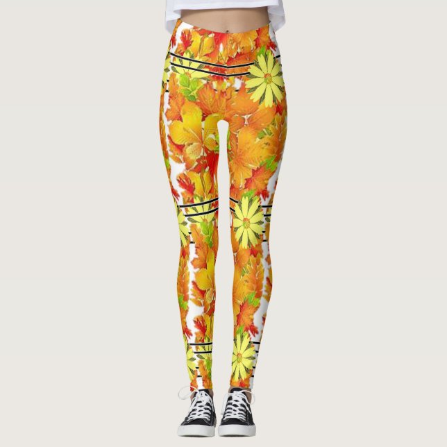 Leggings de tournesol (Devant)