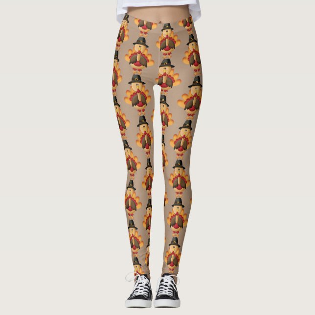 Leggings de Turquie Animée (Devant)