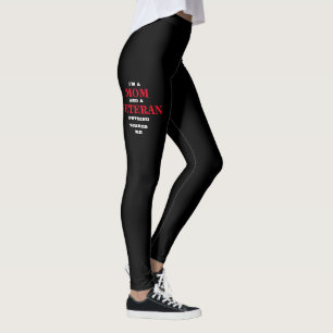 Leggings De VÉTÉRAN des FEMMES GUÊTRES de SPANDEX de "MA