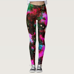 Leggings de yoga rose néon