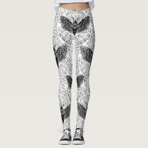 Leggings décès tête moth