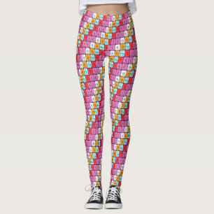 Leggings Déchets de table périodique Deutsch patriotique (4