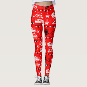 Leggings Décor camping Caravan