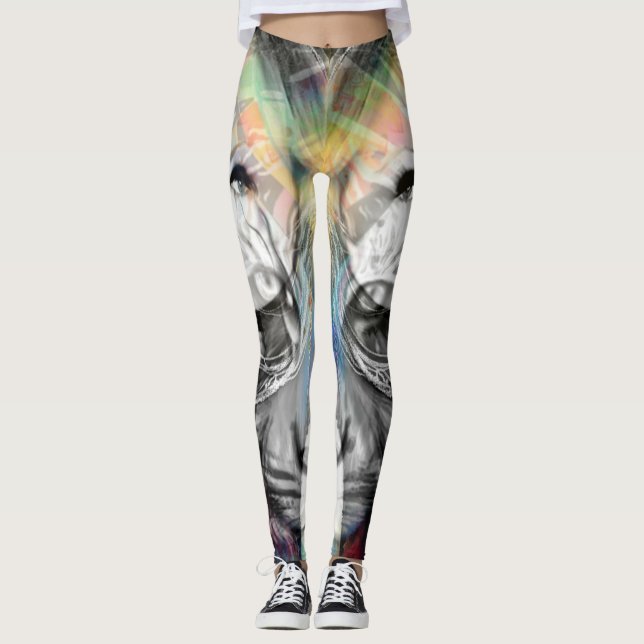 Leggings Déesse Tigre! (Devant)