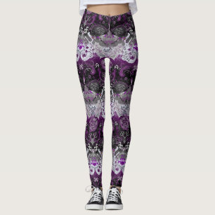 Leggings Dégasque de dragon d'origine sexuelle - Drapeau d
