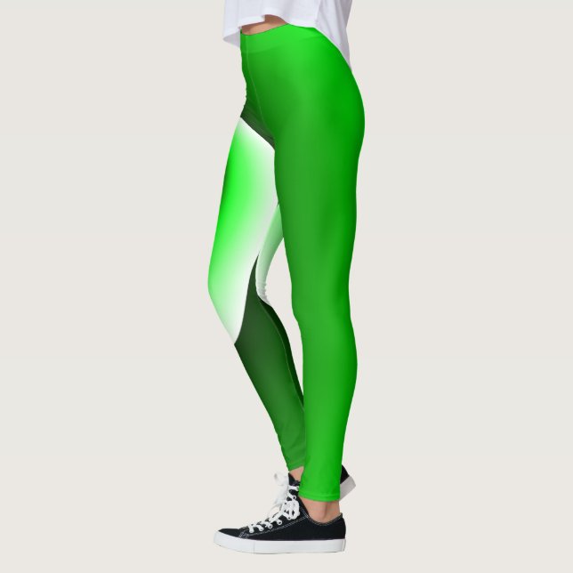 Leggings Dégradé blanc vert (Gauche)