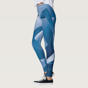 Leggings dégradé bleu 1