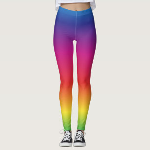 Leggings Dégradé Gay pride arc-en-ciel