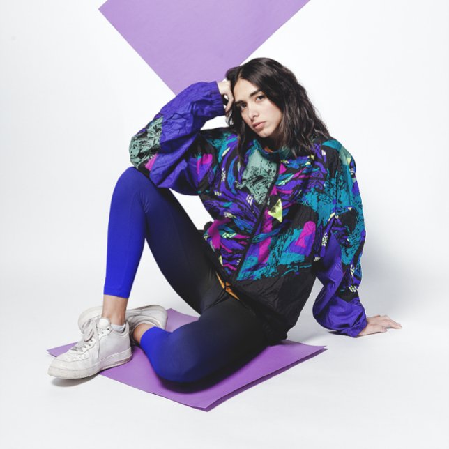 Leggings Dégradé noir et bleu moyen (Créateur téléchargé)