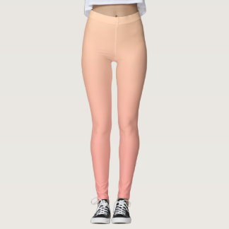 Leggings Dégradé rose et rose