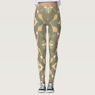 Leggings d'élégance géométrique