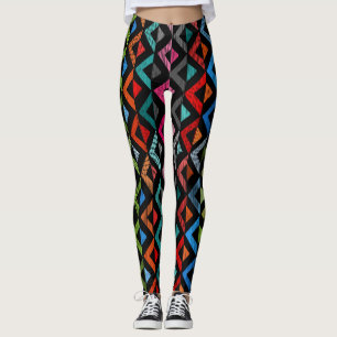 Leggings Demi-Diamants De Fond