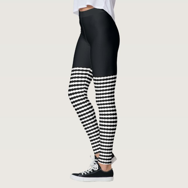 Leggings Denim De Charbon Et Chaussettes Hautes, Jambes (Gauche)