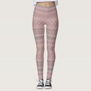Leggings Dentelle d'or