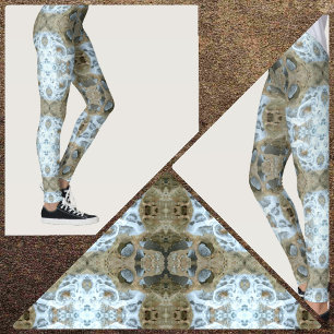 Leggings Dentelle fausse inspirée de la nature