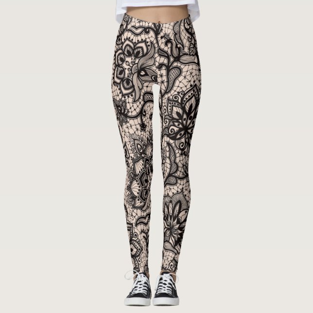 Leggings Dentelle Lusace (Devant)