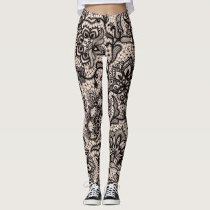 Leggings Dentelle Luxueuse