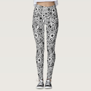 Leggings Dentelle noire