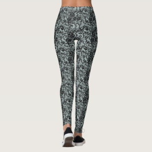 Leggings Dentelle noire sensible
