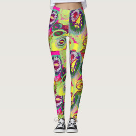 Leggings der abstrakten Kunst