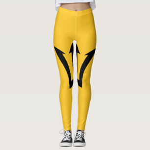 Leggings der Barbados-Flagge