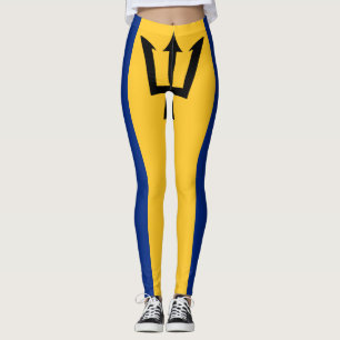 Leggings der Barbados-Flagge