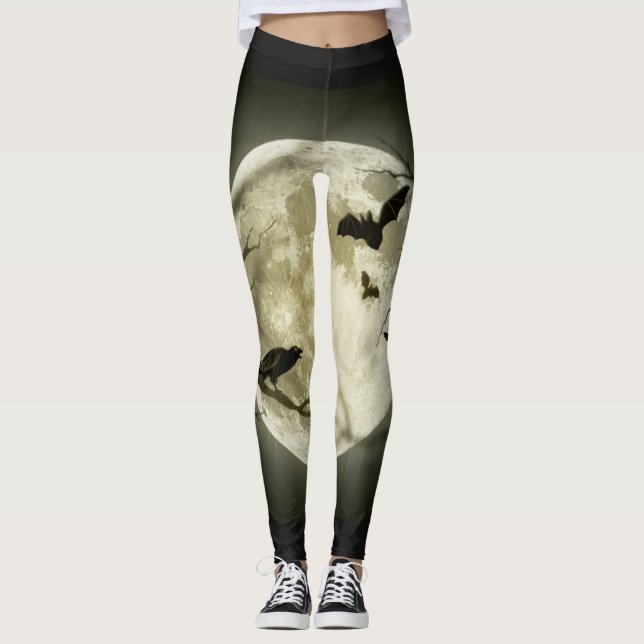 Leggings der beängstigenden Nacht (Vorderseite)