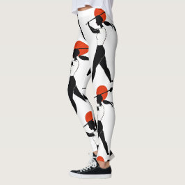 Leggings der Golfer-Designerin