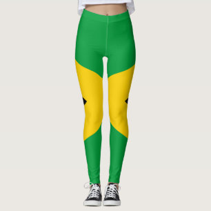 Leggings der jamaikanischen Flagge