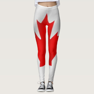 Leggings der kanadischen Flagge