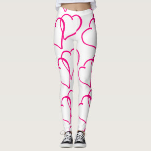 Leggings des doppelten Herzens