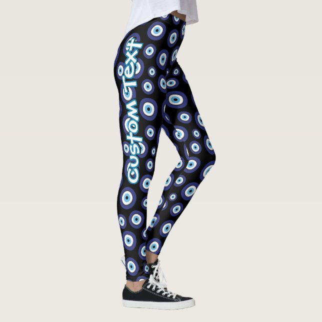 Leggings des griechischen Evil Eye Patches (Rechts)
