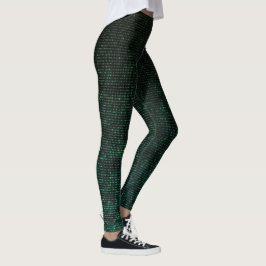 Leggings des grünen Cybers