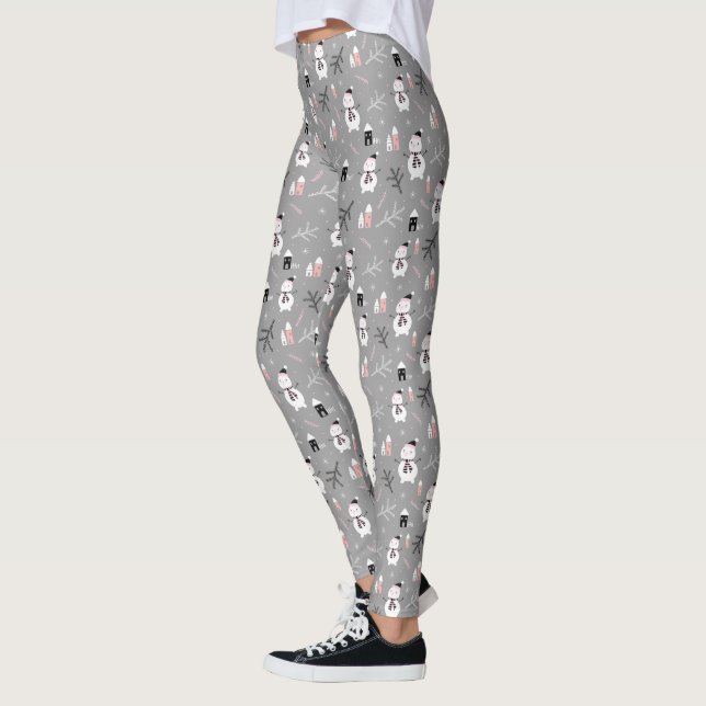 Leggings des neiges de Noël (Gauche)